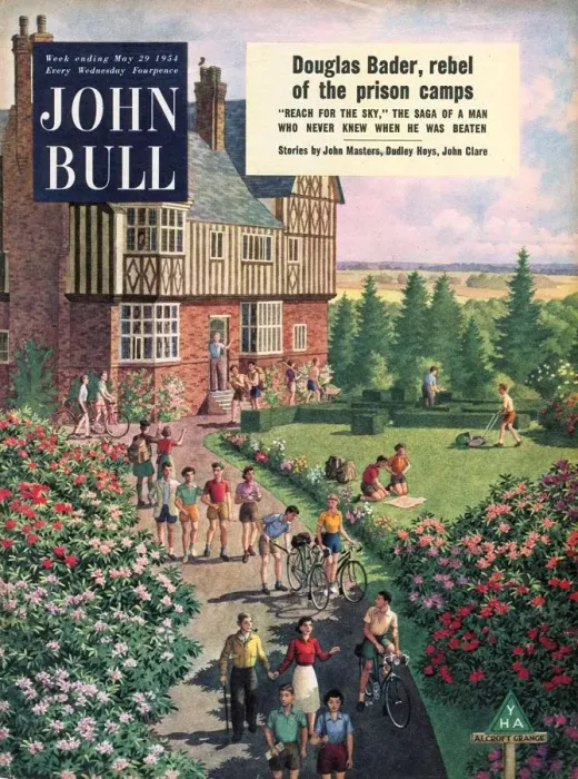 Framed Print : John Bull 1950s UK holidays youth hostels outdoors countryside bicycles bikes cycling Framed Print : John Bull 1950s UK holidays youth hostels outdoors countryside bicycles bikes cycling