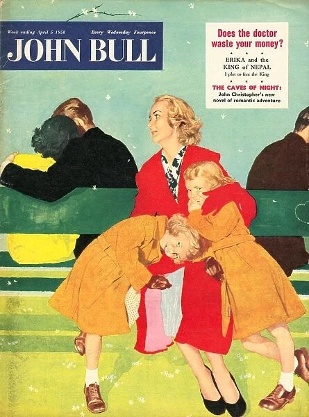 John Bull 1950s UK love kissing magazines