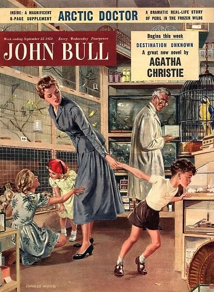 John Bull 1950s UK pet shops pets magazines
