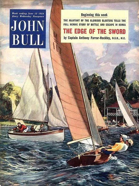 John Bull 1950s UK sailing boats magazines