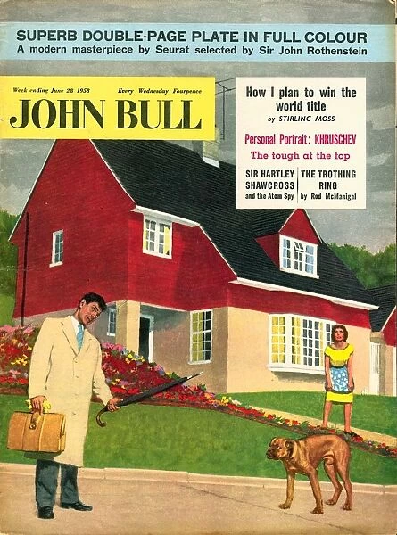 John Bull 1950s UK suburbia dogs magazines pets