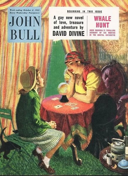 John Bull 1950s UK visions of the future fortune tellers crystal balls gypsies futuristic
