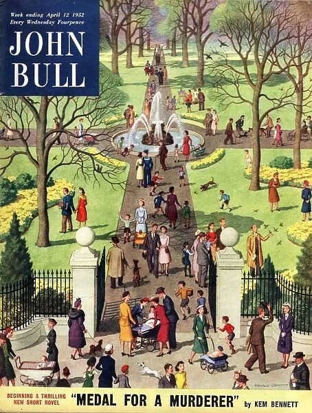 John Bull 1952 1950s UK parks magazines