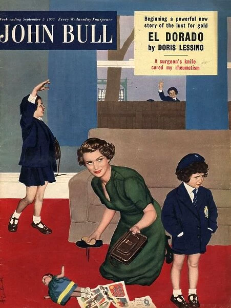 John Bull 1953 1950s UK mothers magazines