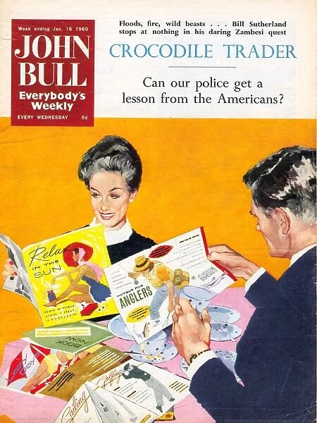 John Bull 1960s UK holidays brochures planning magazines