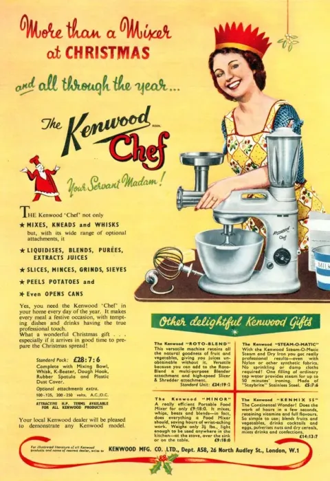 Framed Print : Kenwood Chef 1930s UK mixers processors cooking kitchens gadgets christmas presents Framed Print : Kenwood Chef 1930s UK mixers processors cooking kitchens gadgets christmas presents