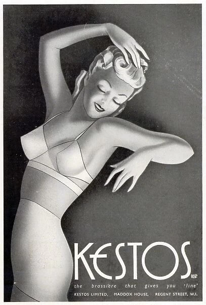 Kestos 1930s UK womens underwear bras