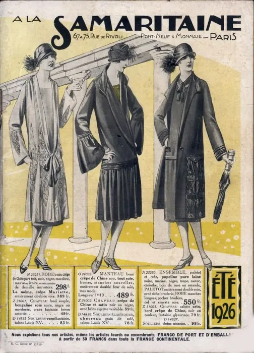 Framed Print : La Samaritaine 1926 1920s France mail Order Catalogue Framed Print : La Samaritaine 1926 1920s France mail Order Catalogue