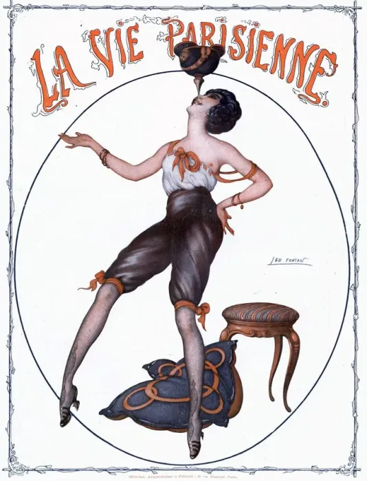 Framed Print : La Vie Parisienne 1910s France glamour erotica underwear magazines by Leo Fontan womens Framed Print : La Vie Parisienne 1910s France glamour erotica underwear magazines by Leo Fontan womens