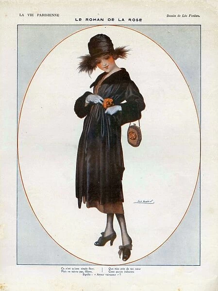 La Vie Parisienne 1918 1910s France cc womens hats bags