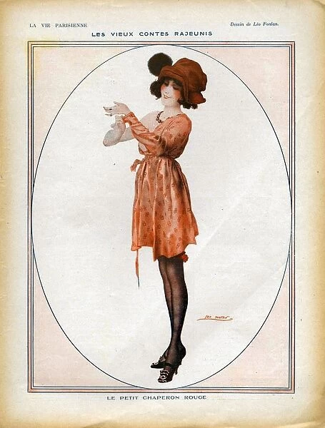 La Vie Parisienne 1918 1910s France cc womens hats erotica dating