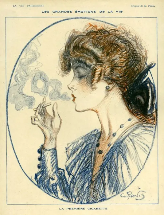 Framed Print : La Vie Parisienne 1918 1910s France Georges Pavis illustrations womens portraits woman Framed Print : La Vie Parisienne 1918 1910s France Georges Pavis illustrations womens portraits woman