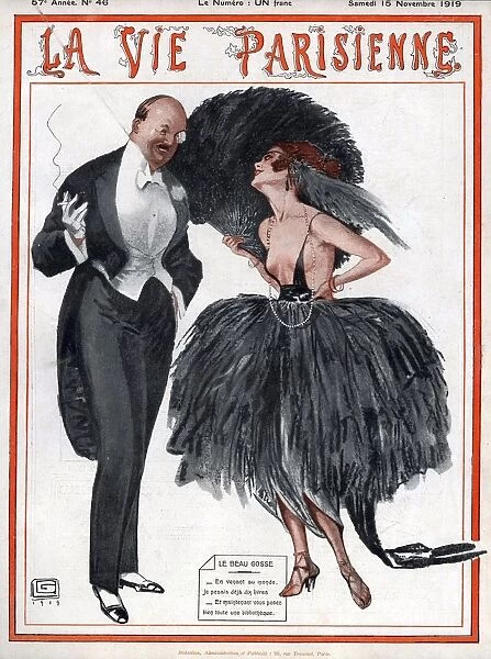 La Vie Parisienne 1919 1910s France Georges Leonnec illustrations magazines sugar