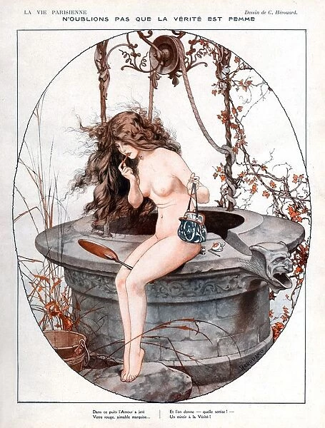 La Vie Parisienne 1920 1920s France C Herouard illustrations erotica nudes nudity