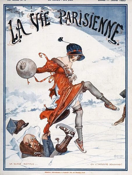 La Vie Parisienne 1920 1920s France Cheri Herouard magazines illustrations accidents