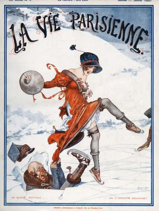 Framed Print : La Vie Parisienne 1920 1920s France Cheri Herouard magazines illustrations accidents Framed Print : La Vie Parisienne 1920 1920s France Cheri Herouard magazines illustrations accidents