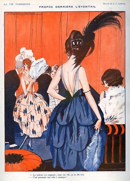 La Vie Parisienne 1920 1920s France Julien Jacques Leclerc Illustrations womens