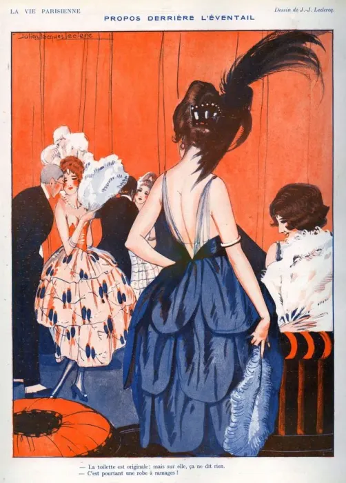 Framed Print : La Vie Parisienne 1920 1920s France Julien Jacques Leclerc Illustrations womens Framed Print : La Vie Parisienne 1920 1920s France Julien Jacques Leclerc Illustrations womens