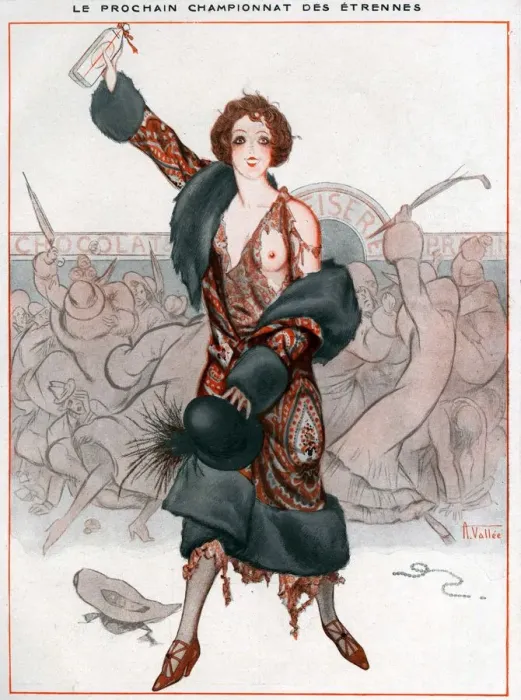 Framed Print : La Vie Parisienne, 1920s, France Framed Print : La Vie Parisienne, 1920s, France