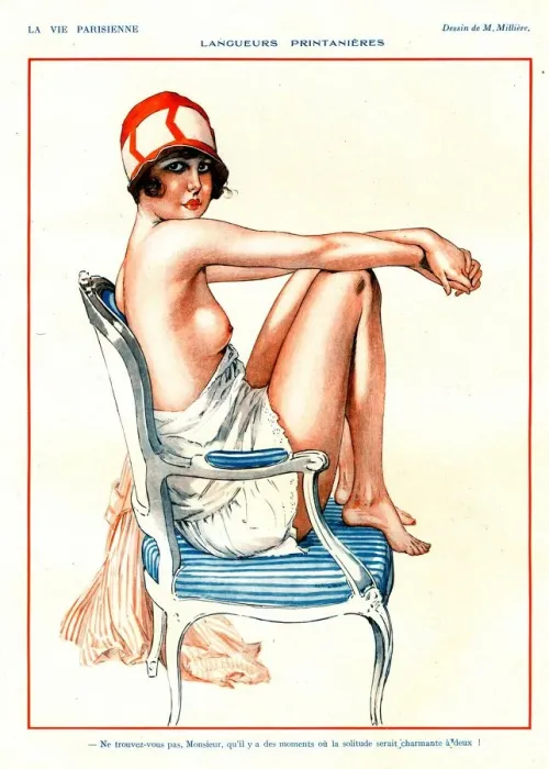 Framed Print : La Vie Parisienne 1920s France cc glamour erotica sex pin-ups hats womens Framed Print : La Vie Parisienne 1920s France cc glamour erotica sex pin-ups hats womens