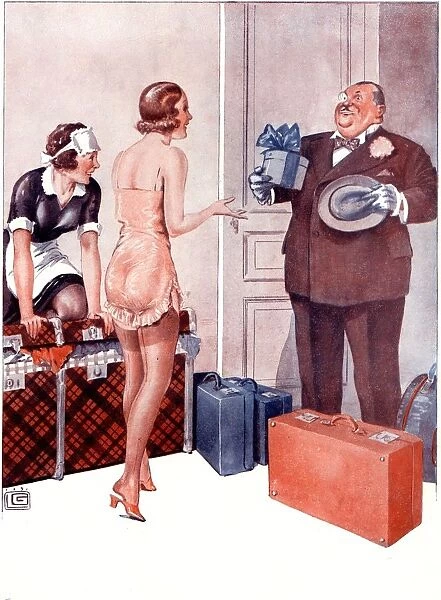 La Vie Parisienne 1920s France cc illustrations glamour erotica sugar daddy daddies