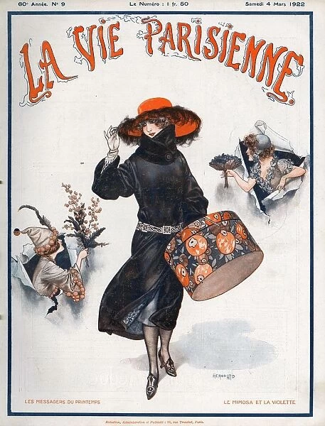 La Vie Parisienne 1922 1920s France Cheri Herouard magazines illustrations womens