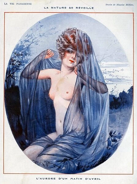 La Vie Parisienne 1922 1920s France Maurice Milliere illustrations erotica nudes