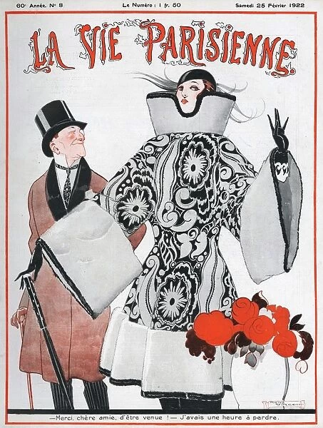 La Vie Parisienne 1922 1920s France Rene Vincent magazines illustrations womens