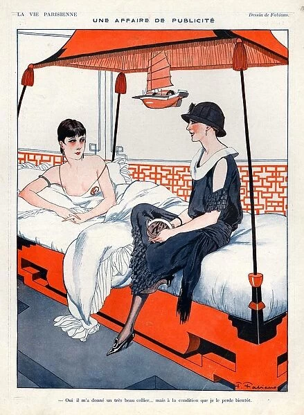 La Vie Parisienne 1923 1920s France cc relaxing erotica
