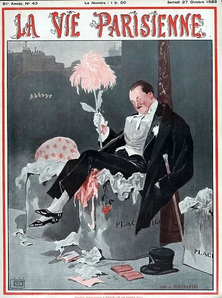 La Vie Parisienne 1923 1920s France Georges Leonnec illustrations mens mens hats