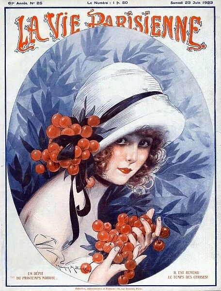 La Vie Parisienne 1923 1920s France Maurice Milliere illustrations magazines womens