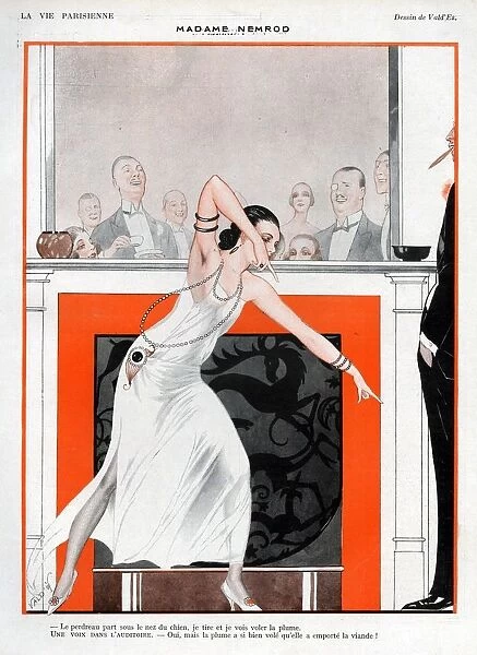 La Vie Parisienne 1923 1920s France Valdes illustrations charades