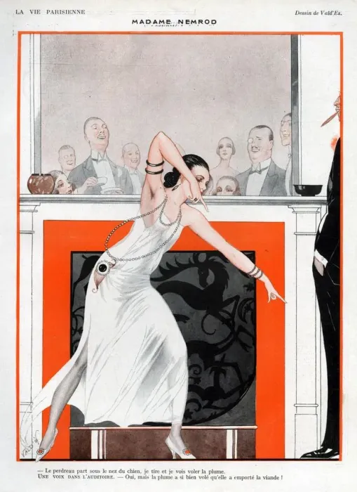 Framed Print : La Vie Parisienne 1923 1920s France Valdes illustrations charades Framed Print : La Vie Parisienne 1923 1920s France Valdes illustrations charades