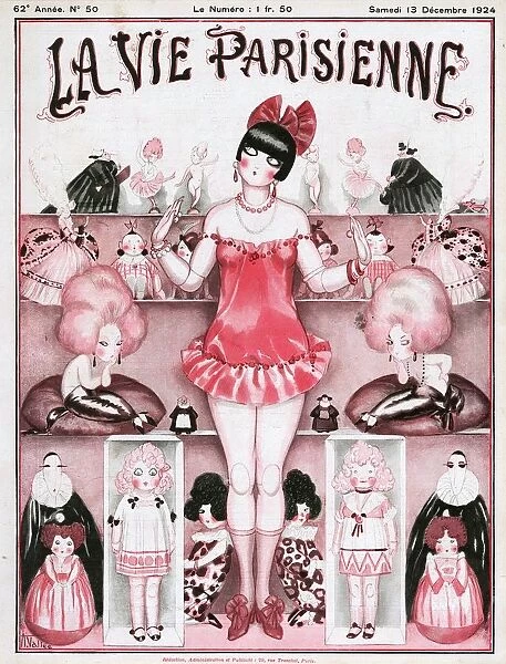 La Vie Parisienne 1924 1920s France Armand Vallee magazines illustrations erotica