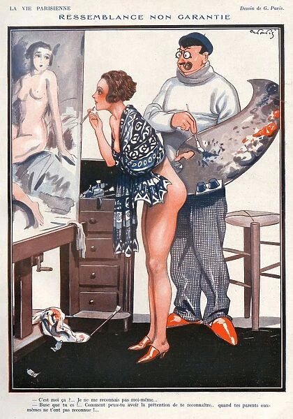 La Vie Parisienne 1924 1920s France Georges Pavis illustrations erotica artists