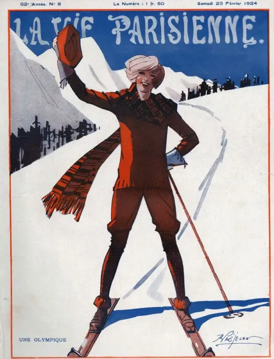 Framed Print : La Vie Parisienne 1924 1920s France Rene Prejelan magazines snow skiing winter seasons Framed Print : La Vie Parisienne 1924 1920s France Rene Prejelan magazines snow skiing winter seasons