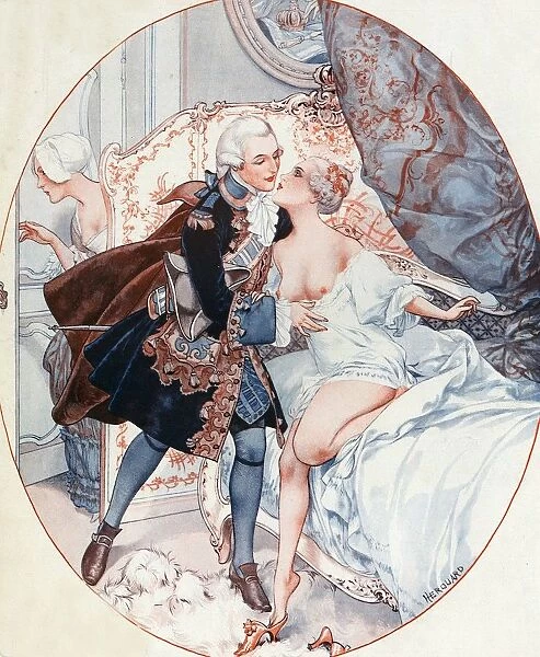 La Vie Parisienne 1926 1920s France Herouard erotica prostitutes call girls illustrations