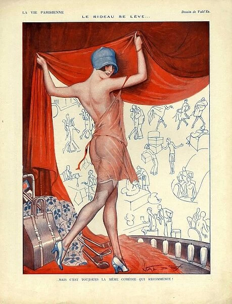 La Vie Parisienne 1927 1920s France cc glamour