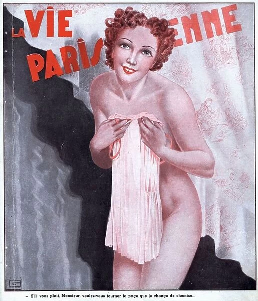 La Vie Parisienne 1930s France erotica glamour naked nudes women