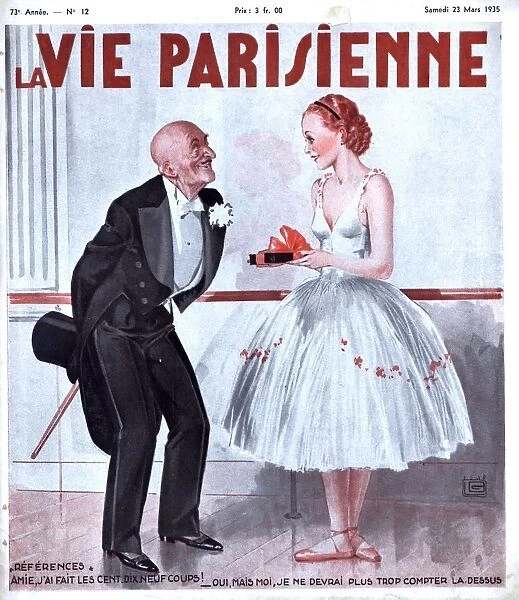 La Vie Parisienne 1935 1930s France magazines mens womens ballet dancers gifts presents