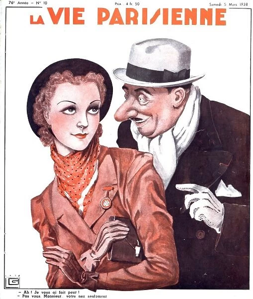 La Vie Parisienne 1938 1930s France magazines affairs sugar daddy daddies