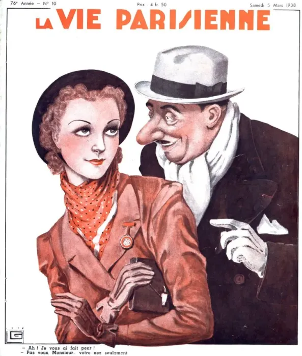 Framed Print : La Vie Parisienne 1938 1930s France magazines affairs sugar daddy daddies Framed Print : La Vie Parisienne 1938 1930s France magazines affairs sugar daddy daddies