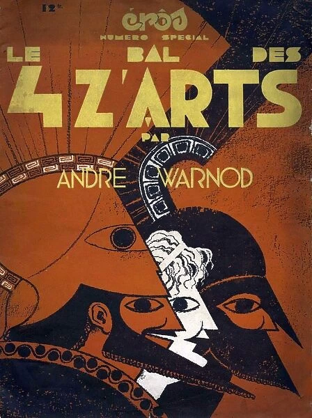 Le Bal Des ZA Arts 1931 1930s France cc magazines z arts zarts gladiators romans