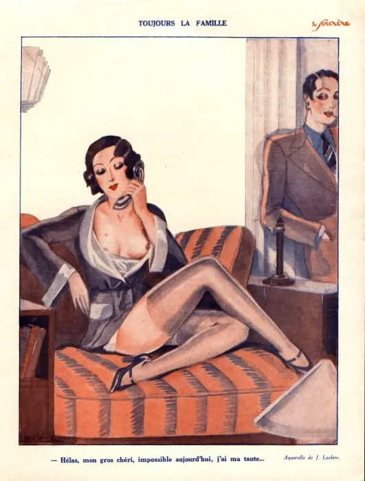 Framed Print : Le Sourire 1920s France erotica glamour illustrations magazines Leclerc Framed Print : Le Sourire 1920s France erotica glamour illustrations magazines Leclerc