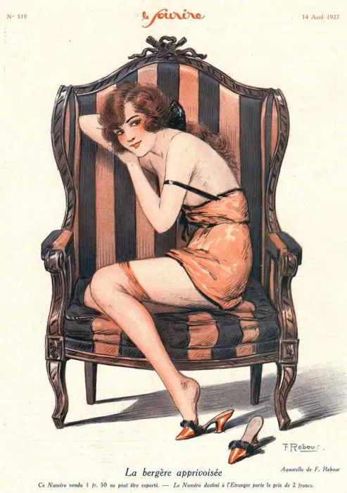Framed Print : Le Sourire 1920s France glamour covers magazines Framed Print : Le Sourire 1920s France glamour covers magazines