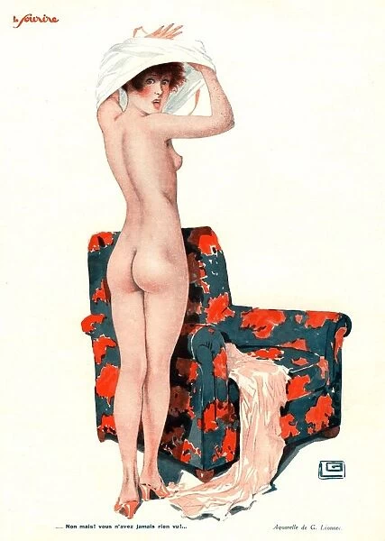 Le Sourire 1920s France glamour erotica undressing surprise magazines