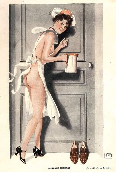 Le Sourire 1930s France erotica servants room service hotels magazines