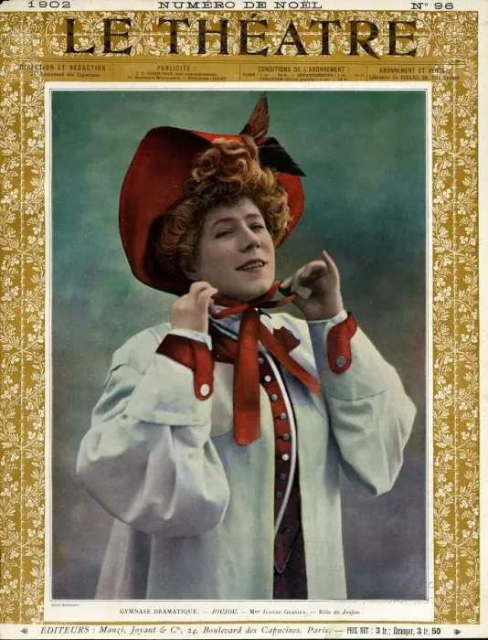 Framed Print : Le Theatre, 1900s, France Framed Print : Le Theatre, 1900s, France