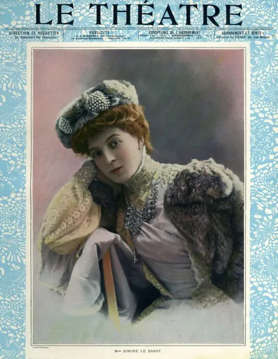 Framed Print : Le Theatre, 1900s, France Framed Print : Le Theatre, 1900s, France