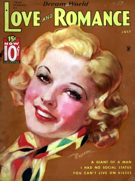 Framed Print : Love & Romance 1930s USA pulp fiction magazines portraits Framed Print : Love & Romance 1930s USA pulp fiction magazines portraits